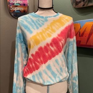 Tie Dye Sweatshirt Size Large Gently Used Super Cute & Trendy!